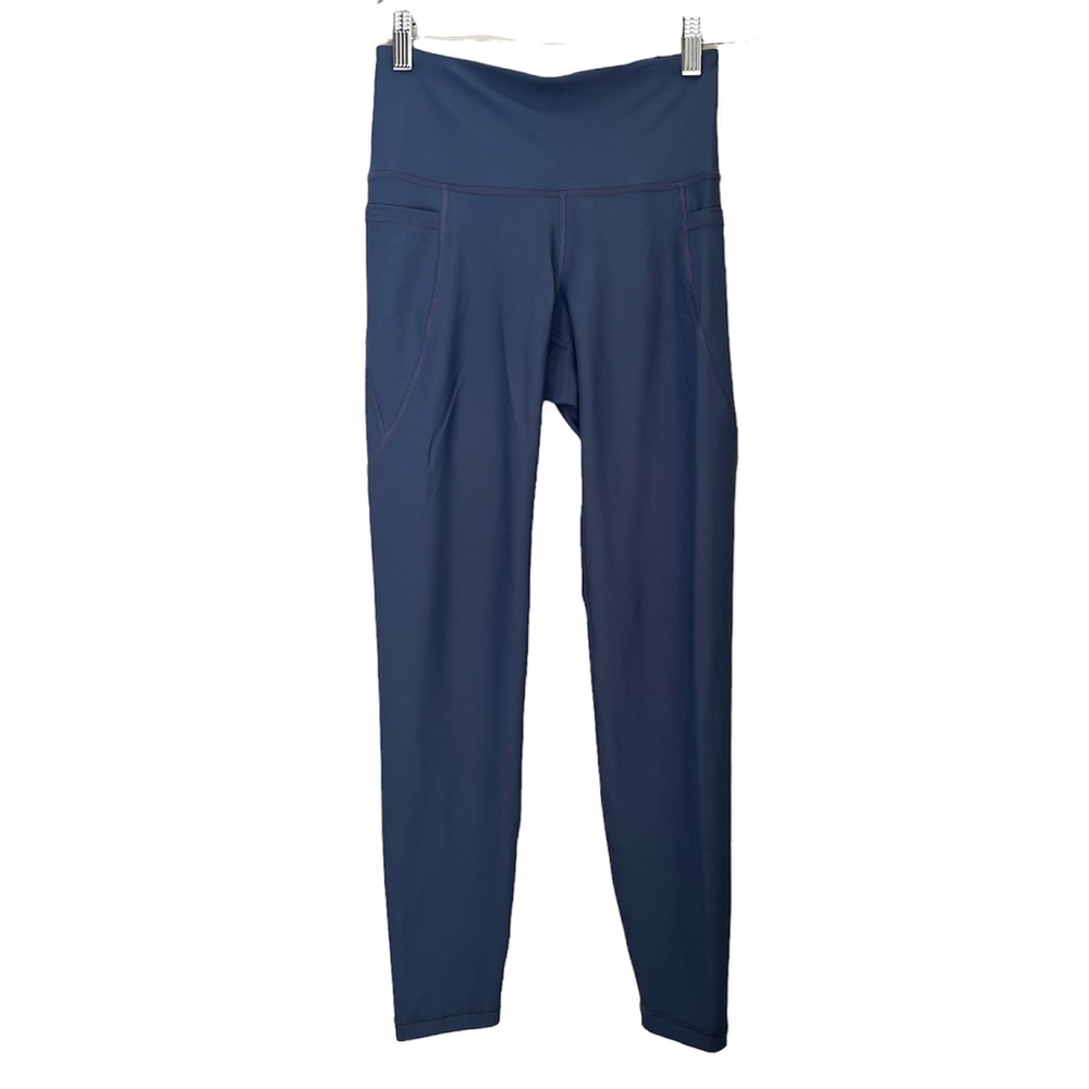 High-Waist Navy Women’s Old Navy Elevate Go-Dry Leggings